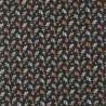Printed Cotton FIDUO Wenge / Linden
